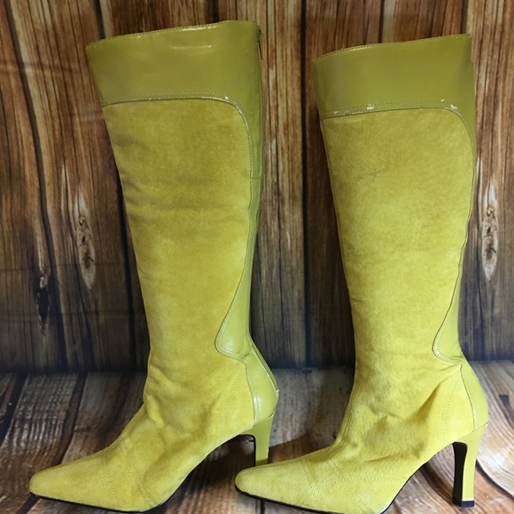 Yellow Boots! - Picture 1 of 7